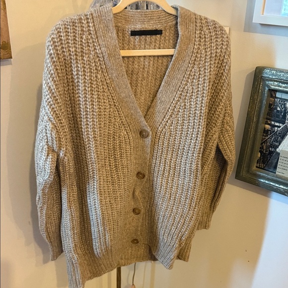 Gently worn Jenni Kayne alpaca cocoon cardigan. Size small - Picture 1 of 6